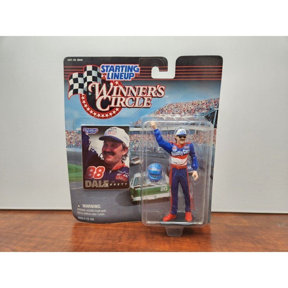 Starting Lineup Winners Circle Dale Jarrett Kenner 1997 Figure NIP Card Nascar